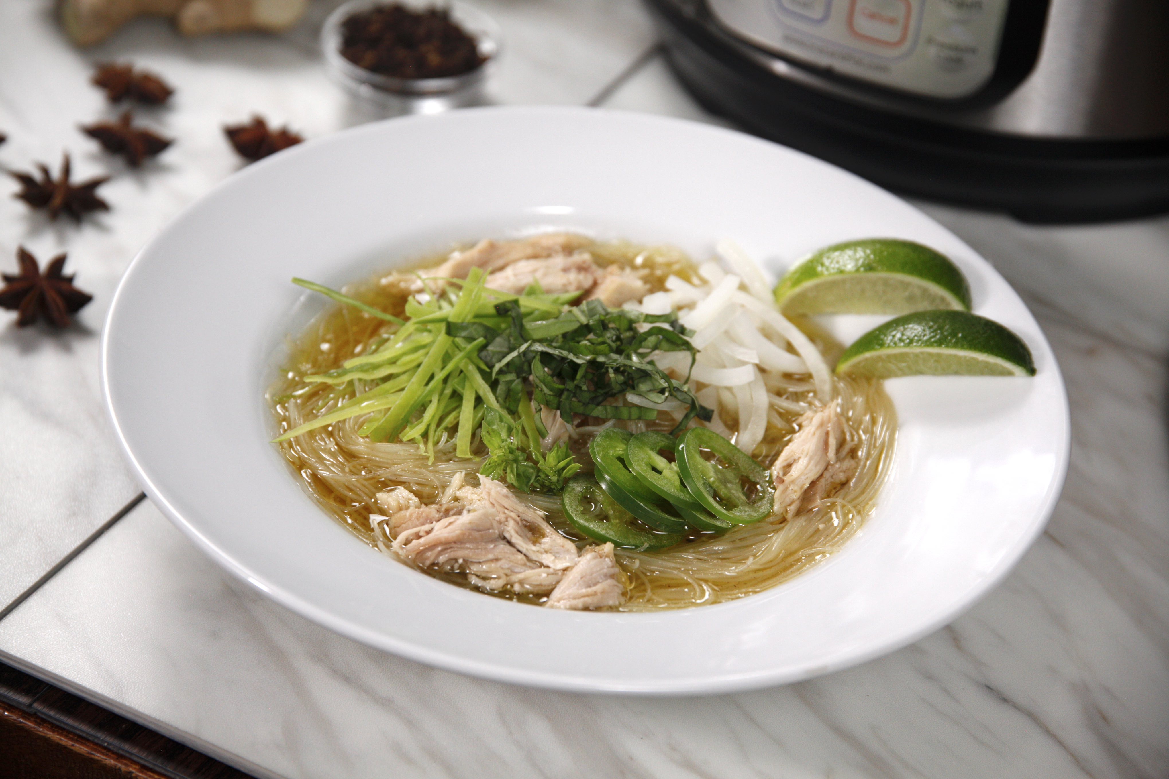 Instant Pot Pho Chicken Noodle Soup