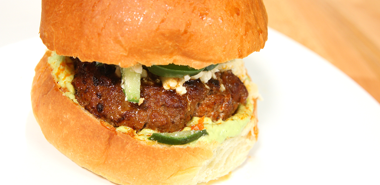 Beef & Chorizo Burger