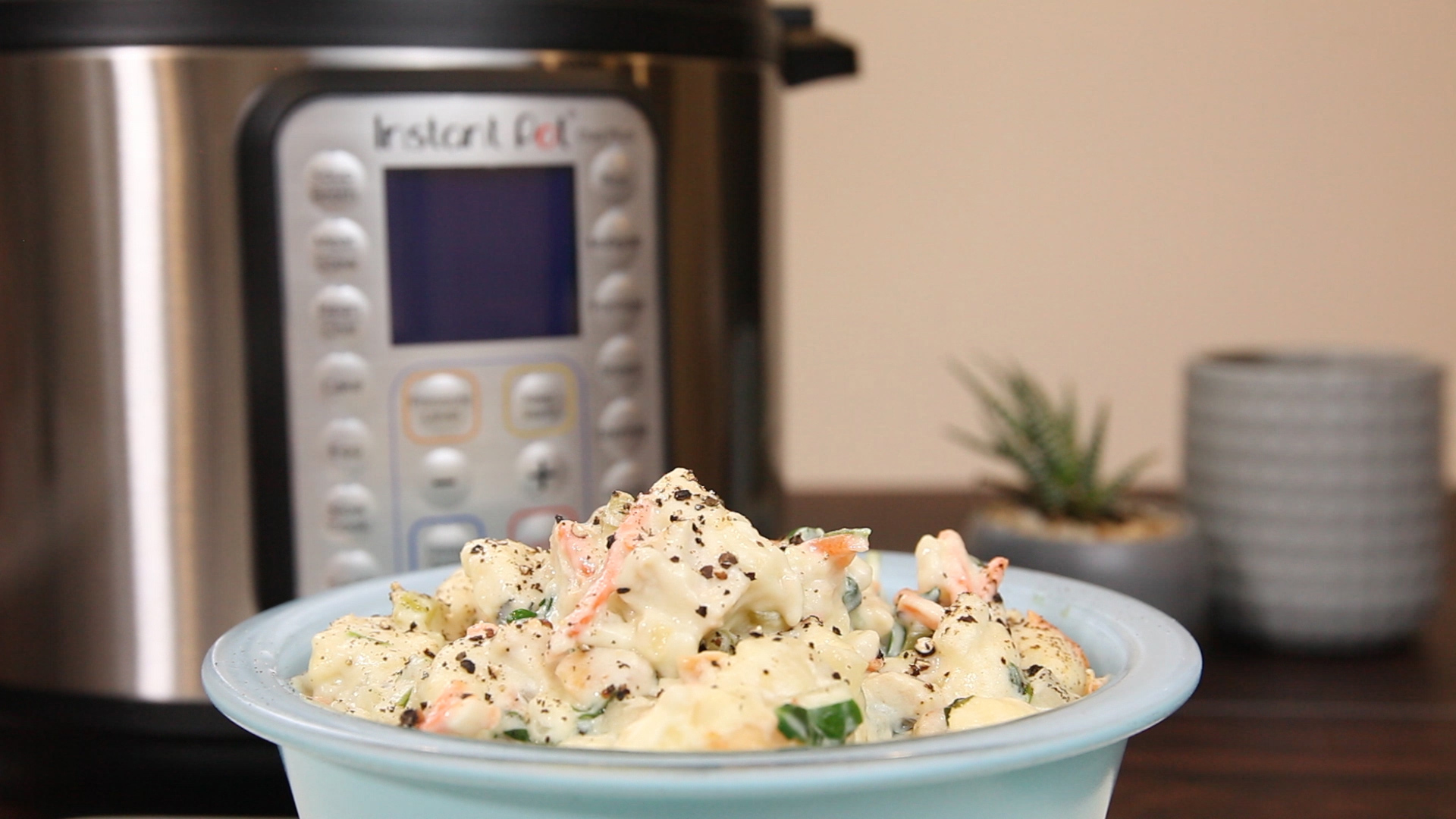 Instant Pot Creamy Chicken Gnocchi Soup